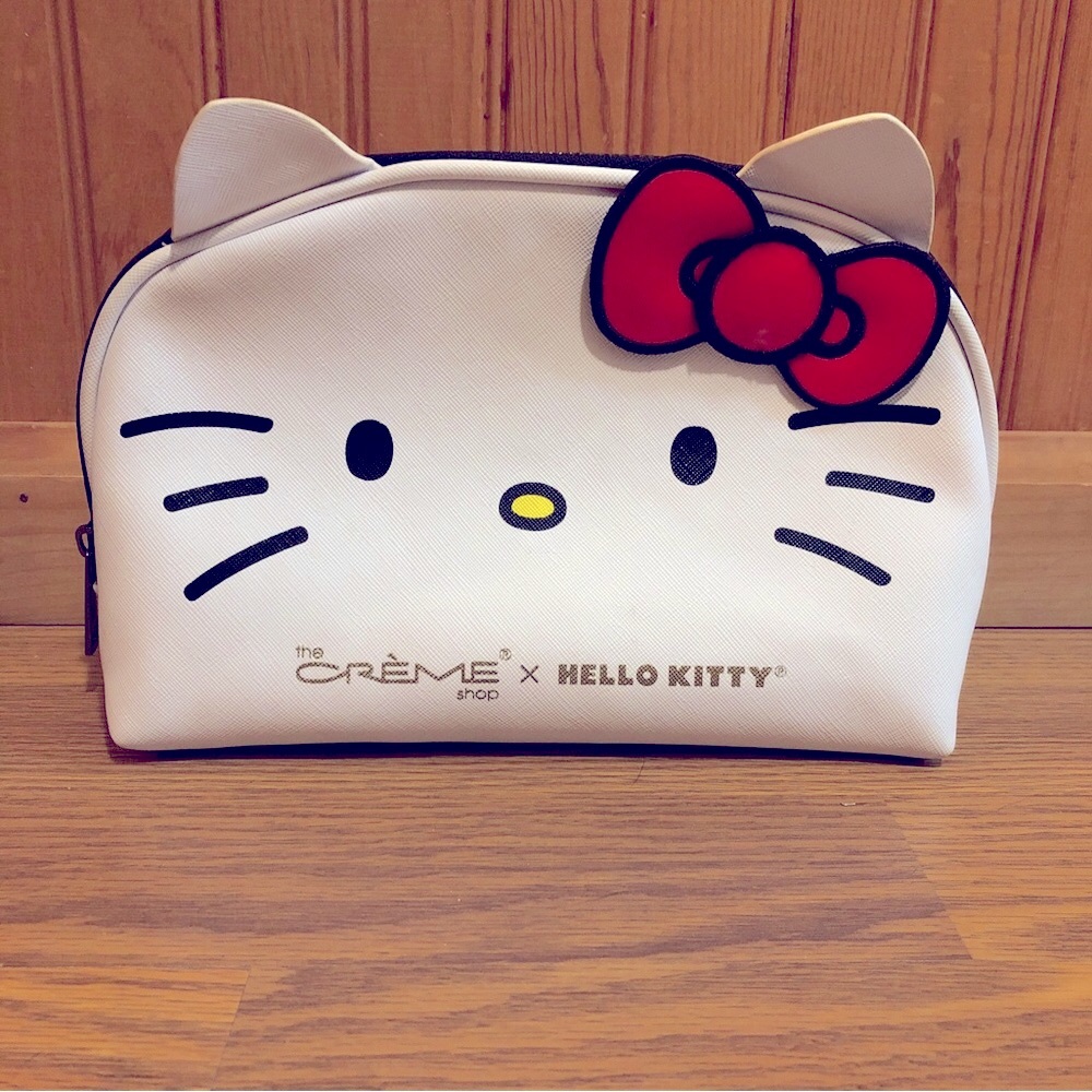The Crème Shop x Hello Kitty Dome Travel Makeup Pouch - Limited Edition